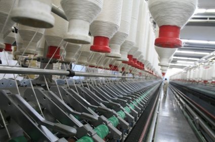 Marché du tissu russe