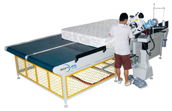 sélection d'équipements pour la production de matelas