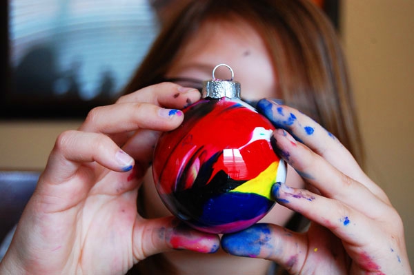 fabrication de boules de noel