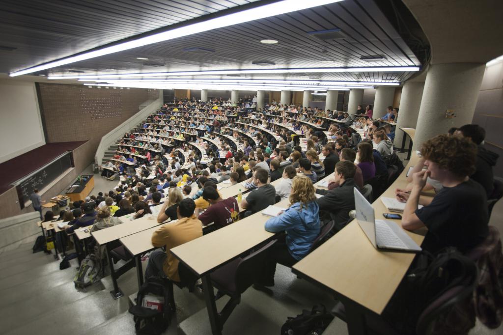 Salle de conférence universitaire