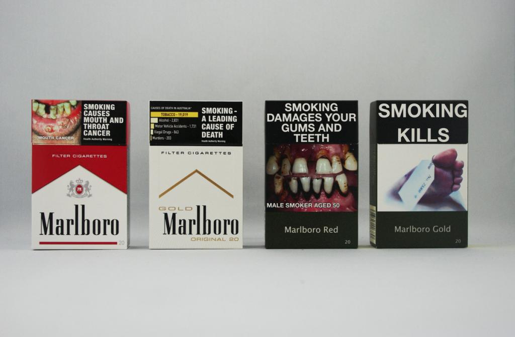 Paquets de cigarettes