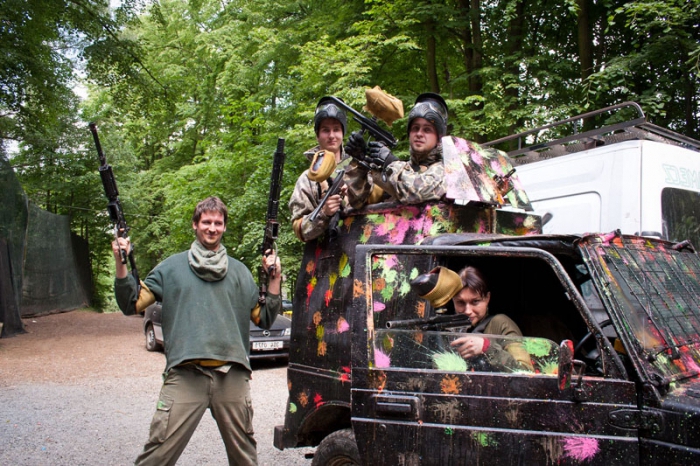 idée d'entreprise paintball