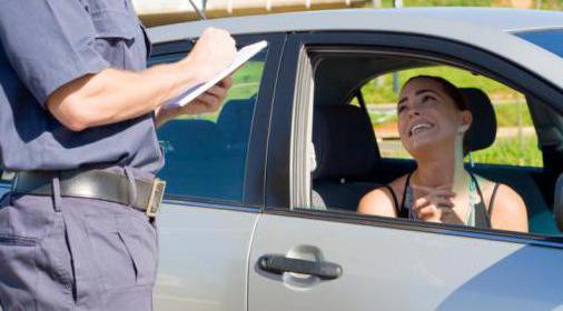 amendes de la police de la circulation