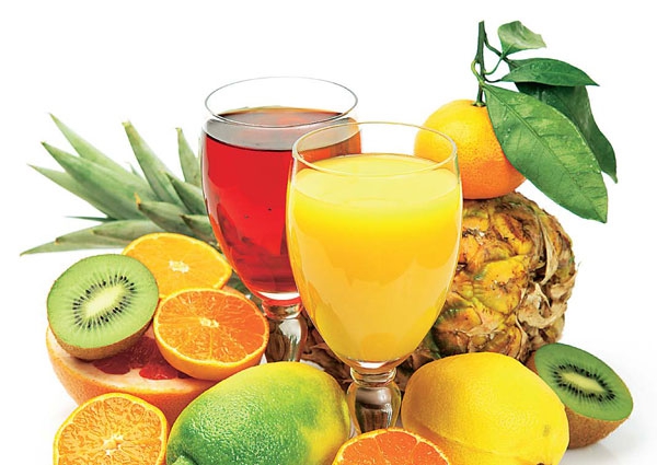 jus de fruits fraîchement pressés comme une entreprise