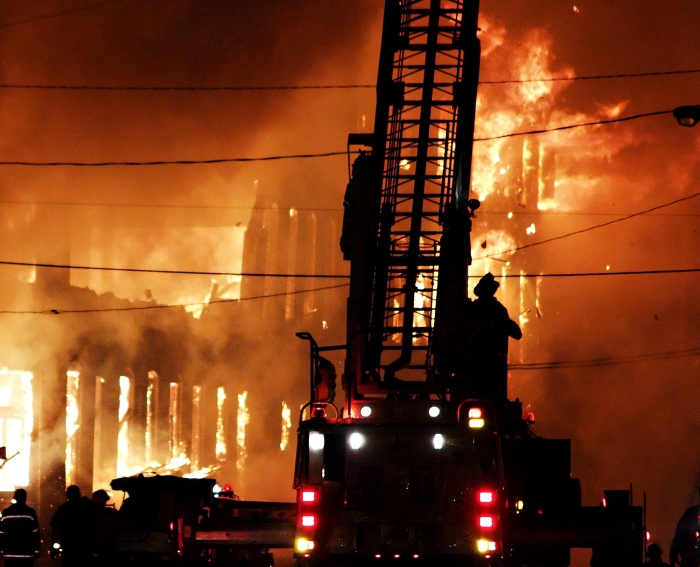 Les principaux facteurs dommageables de l'incendie