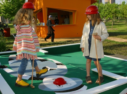 set de mini golf