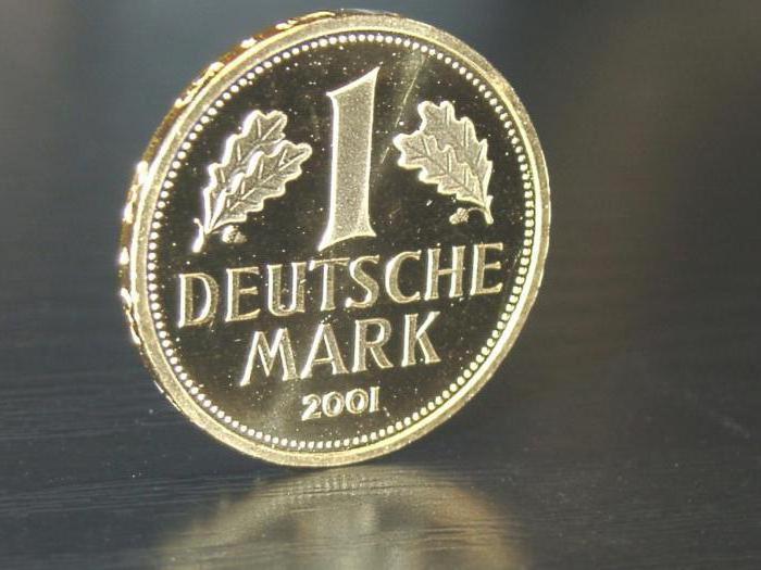 monnaie de l'allemagne