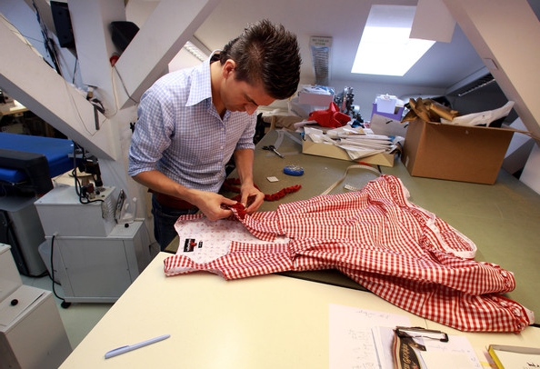 Meubles pour un atelier de couture