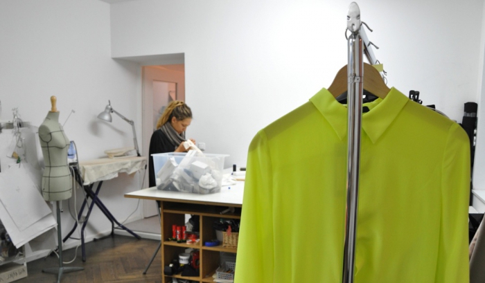 Atelier ouvert de réparation de vêtements