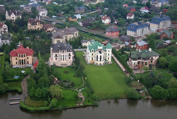 la maison la plus chère sur Rublevka