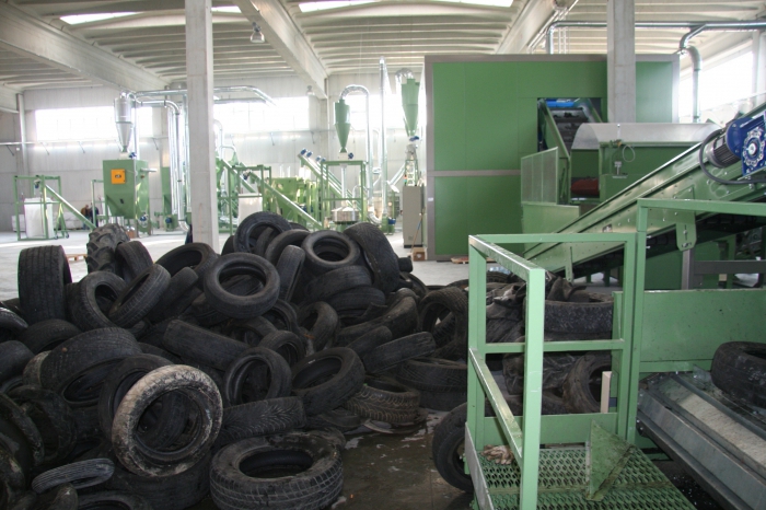 technologie de fabrication de miettes de caoutchouc