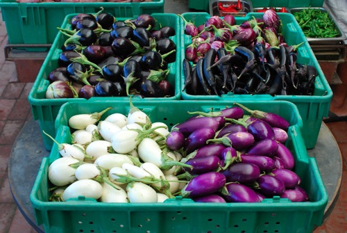 vitrines pour magasins de légumes