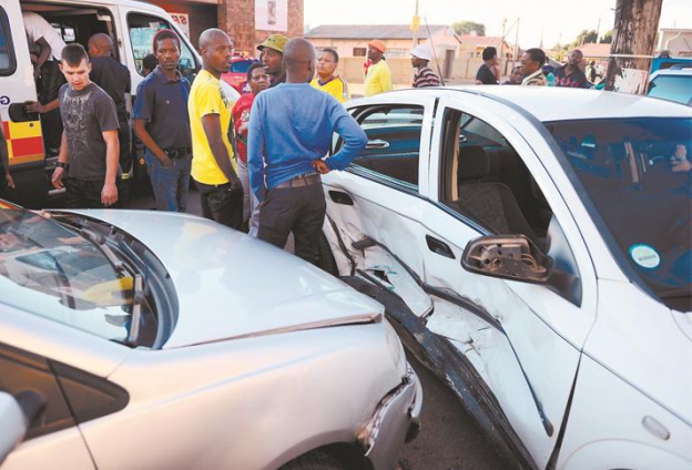 laisser un lieu d'accident par le conducteur