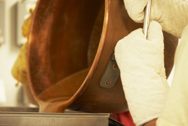 équipement de production de caramel