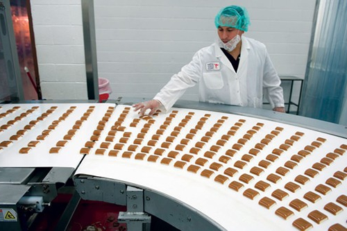 automatisation de la production de caramel