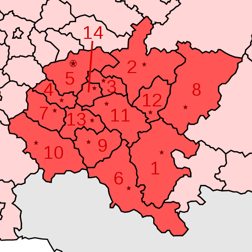 Russie District fédéral de la Volga