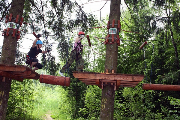 équipement pour parcs de corde