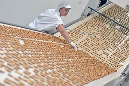 production de craquelins pour la bière