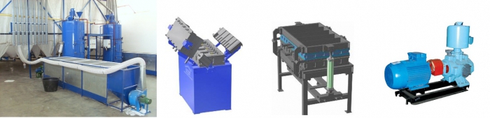 équipement pour la production de panneaux thermiques de façade