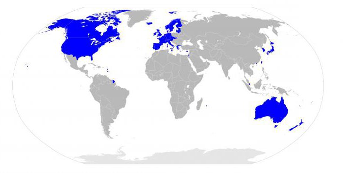 pays industrialisés