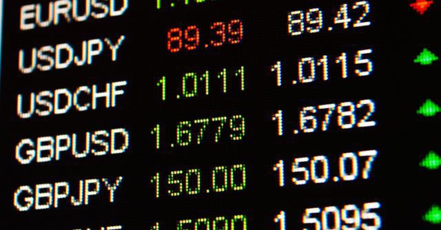 marché des changes de la bourse de Moscou