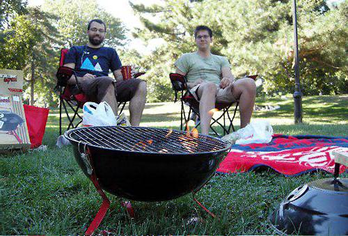 Est-il possible de faire frire le kebab dans la cour