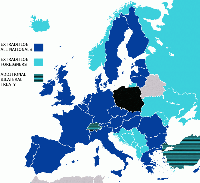 extrădarea în Rusia