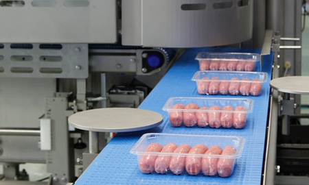 Production d'enveloppes de saucisses