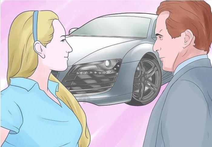 when divorcing a car section