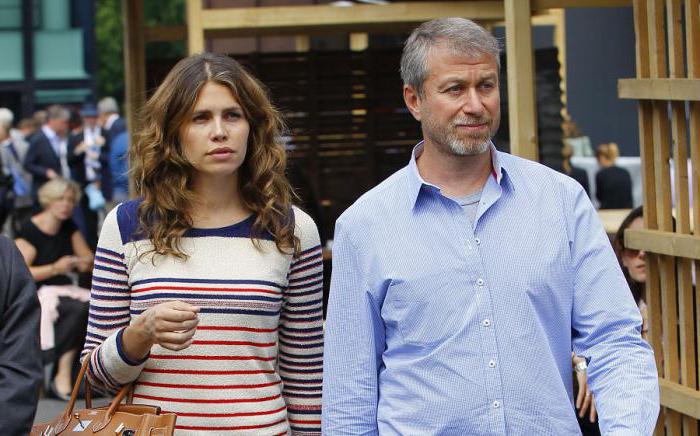 Daria Zhukova et Roman Abramovich