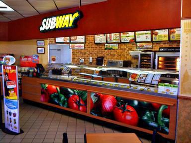 combien coute une franchise Subway