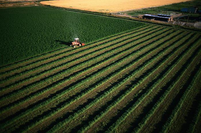 catégories d'utilisation autorisée de la terre