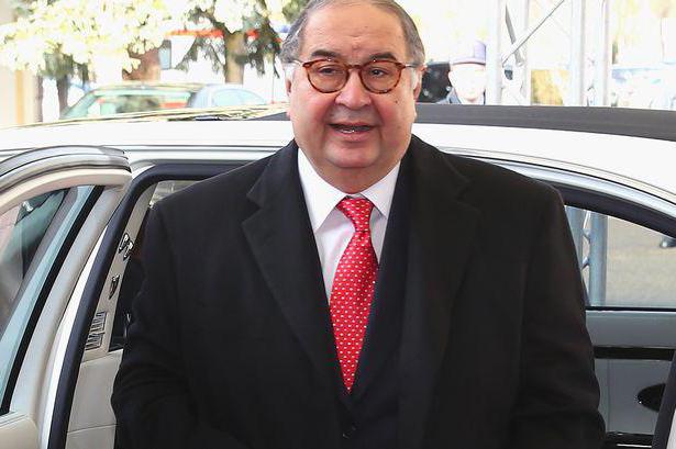 Alisher Usmanov, la femme