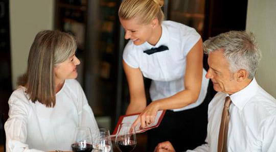 restaurant barman