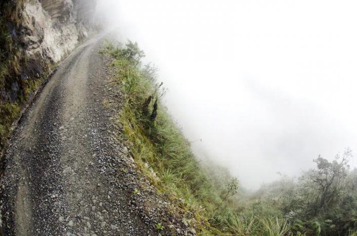 la route la plus dangereuse du monde