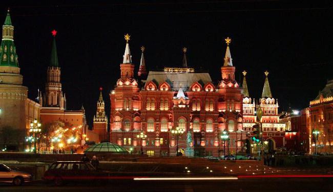 entrée gratuite dans les musées de Moscou