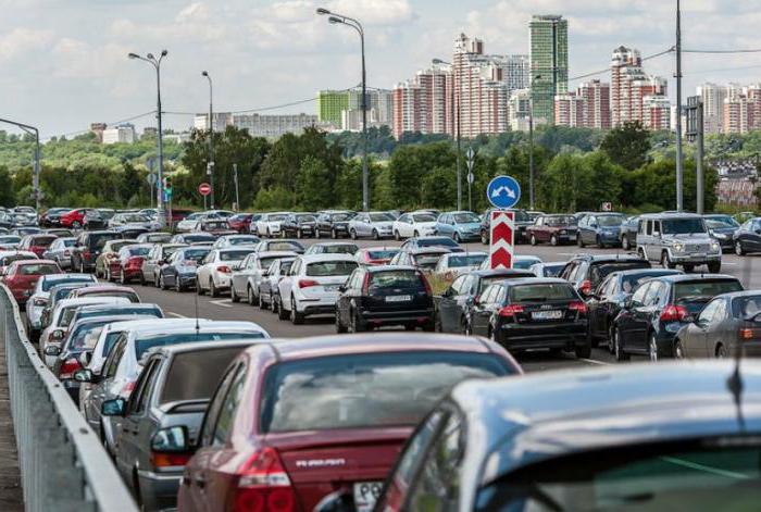 zone de stationnement payant à Moscou