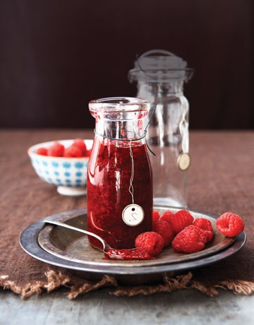 Une source de vitamines - Confiture de framboises