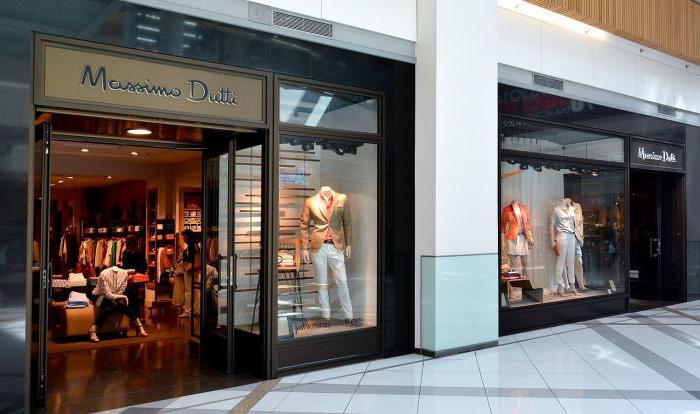 Le plus grand magasin Massimo Dutti à Moscou