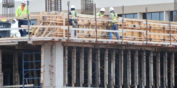 métiers de la construction