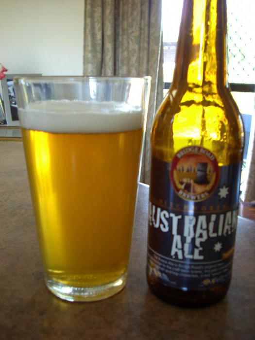 bière australienne brillante