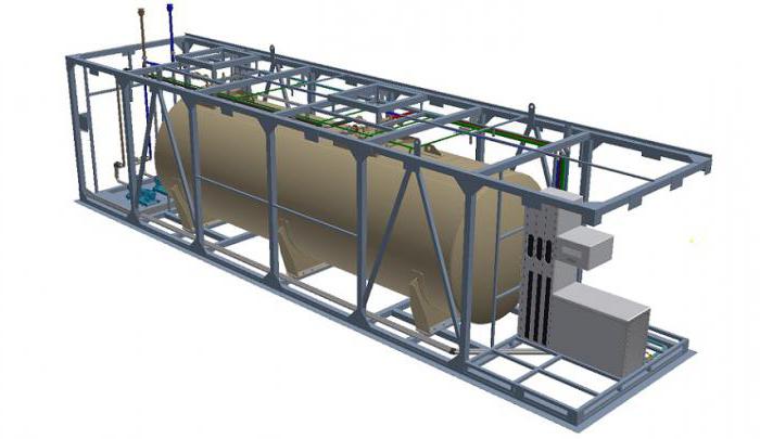 production de stations d'essence modulaires