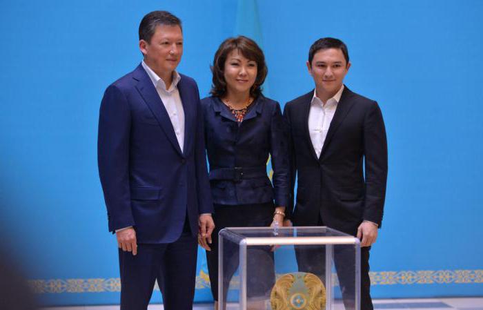 Timur et Dinara Kulibayev