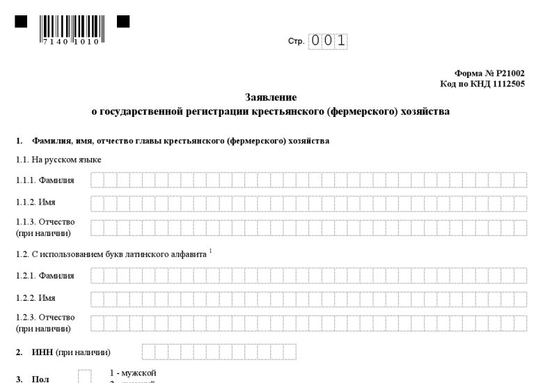 Formular P210002