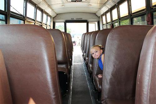 Règles pour le transport organisé d'enfants par autobus