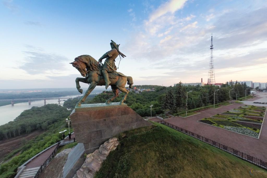 monument la salavat în ufa