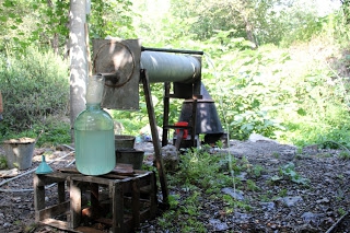 production de vodka à la maison