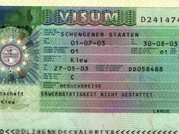 Amprentă pentru o viză Schengen în Grecia