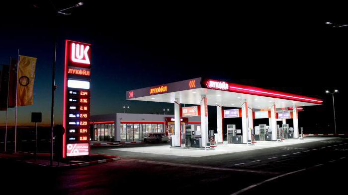 Liste des franchises de la station-service Lukoil