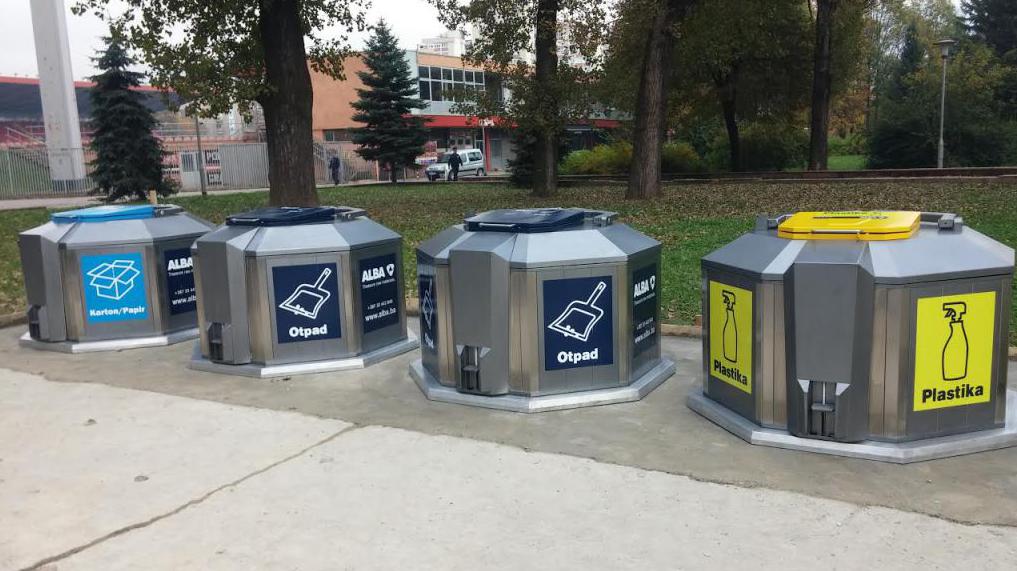 Conteneurs à déchets souterrains